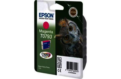 Epson T0793 Owl Standard Ink Cartridge - Magenta